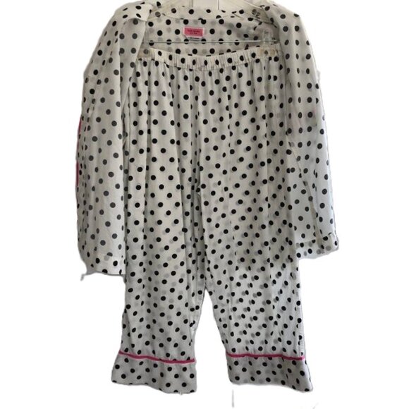 Kate Spade Crop Polka Dot Pajama Set Size Small - Picture 2 of 10
